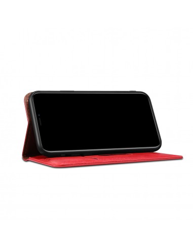 Etui de protection Galaxy S21 5G - Style Retro Rouge