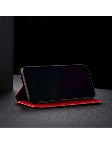 Etui de protection Galaxy S21 5G - Style Retro Rouge