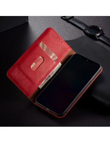 Etui de protection Galaxy S21 5G - Style Retro Rouge