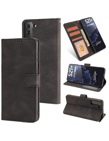 Etui portefeuille Galaxy S21 Plus 5g Fantasy Classic Noir