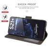 Etui portefeuille Galaxy S21 Plus 5g Fantasy Classic Noir