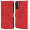 Etui portefeuille Galaxy S21 Plus 5g Fantasy Classic Rouge