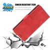 Etui portefeuille Galaxy S21 Plus 5g Fantasy Classic Rouge