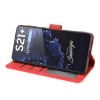 Etui portefeuille Galaxy S21 Plus 5g Fantasy Classic Rouge
