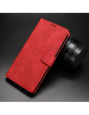 Etui portefeuille Galaxy S21 Plus 5g Fantasy Classic Rouge