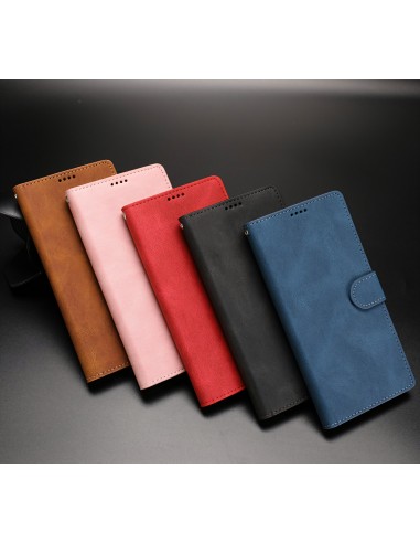 Etui portefeuille Galaxy S21 Plus 5g Fantasy Classic Rouge