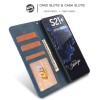 Etui portefeuille Galaxy S21 Plus 5g Fantasy Classic Bleu foncé