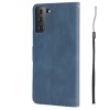 Etui portefeuille Galaxy S21 Plus 5g Fantasy Classic Bleu foncé