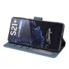 Etui portefeuille Galaxy S21 Plus 5g Fantasy Classic Bleu foncé