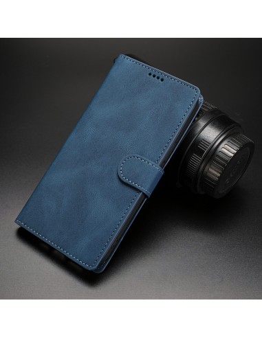 Etui portefeuille Galaxy S21 Plus 5g Fantasy Classic Bleu foncé