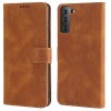 Etui portefeuille Galaxy S21 Plus 5g Fantasy Classic Marron