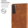 Etui portefeuille Galaxy S21 Plus 5g Fantasy Classic Marron
