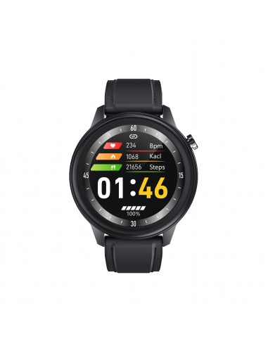 Montre connectée Intelligente Tactile Multifonction Fitness F81 Noir