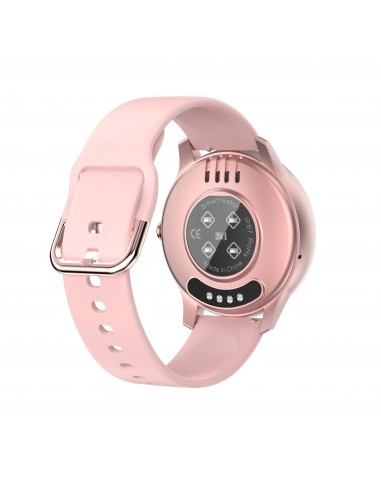 Montre connectée Intelligente Tactile Multifonction Ecran couleur Fitness V10 IP67 Rose