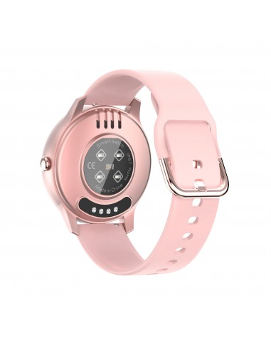 Montre connectée Intelligente Tactile Multifonction Ecran couleur Fitness V10 IP67 Rose