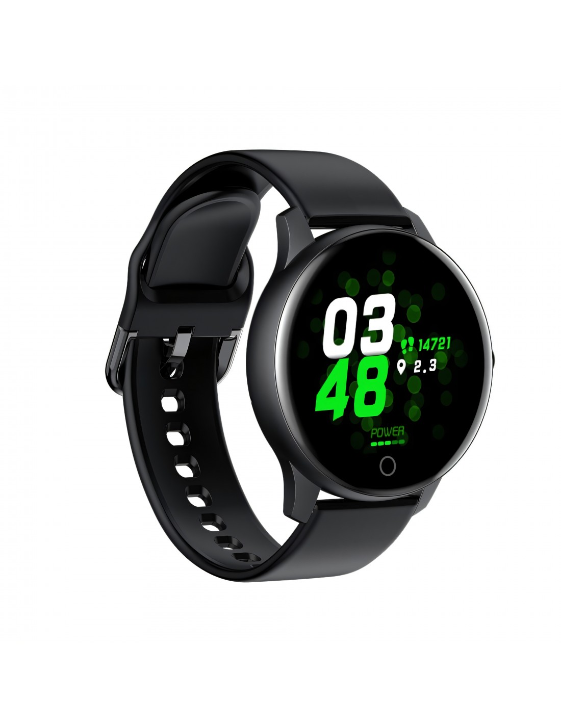 Montre connect e Tactile Multifonction Ecran couleur Fitness IP67 Noir