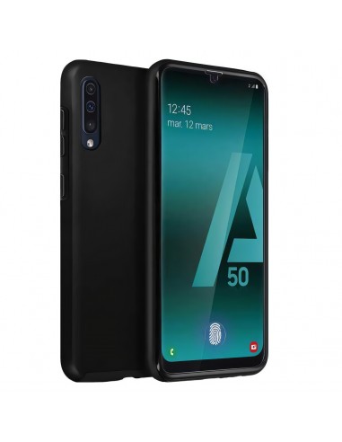 Coque silicone Galaxy A50 A50s intégrale Noir