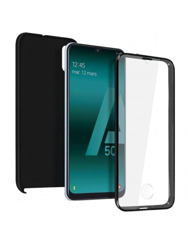 Coque silicone Galaxy A50 A50s intégrale Noir