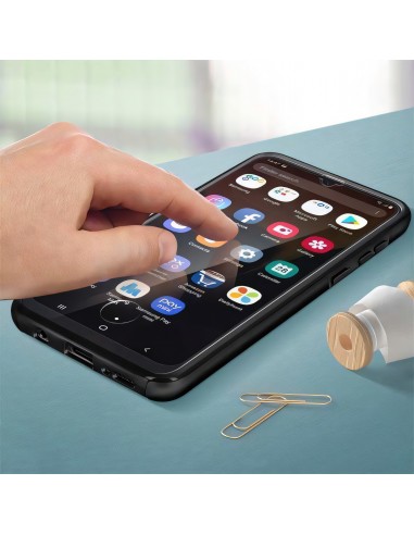 Coque silicone Galaxy A50 A50s intégrale Noir