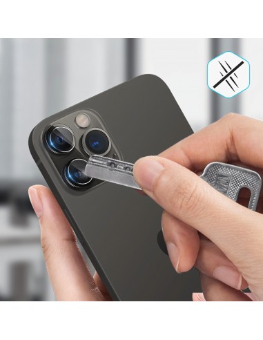 Film en verre trempé iPhone 12 et iPhone 12 Pro Vitre caméra arrière Transparent