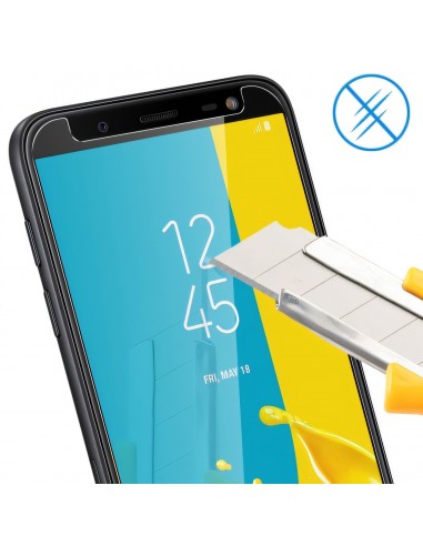 Film en verre trempé Galaxy J6 2018 Transparent