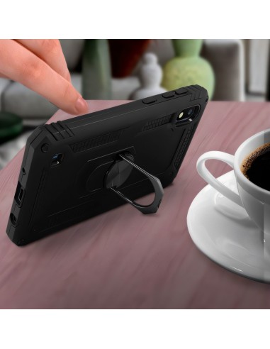 Coque antichoc Galaxy A10e avec anneau Xssive Noir