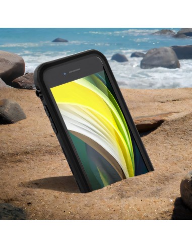 Coque étanche iPhone 7 Plus et iPhone 8 Plus IP68 REDPEPPER Noir