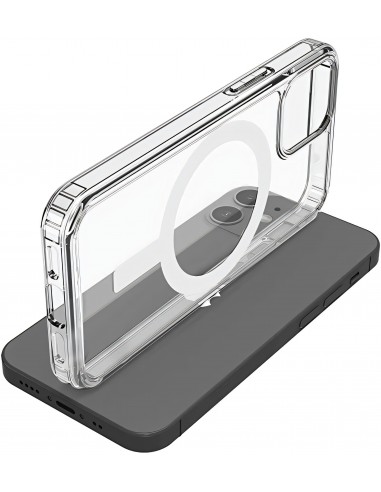 Coque silicone antichoc iPhone X et iPhone XS Charge sans fil Transparent