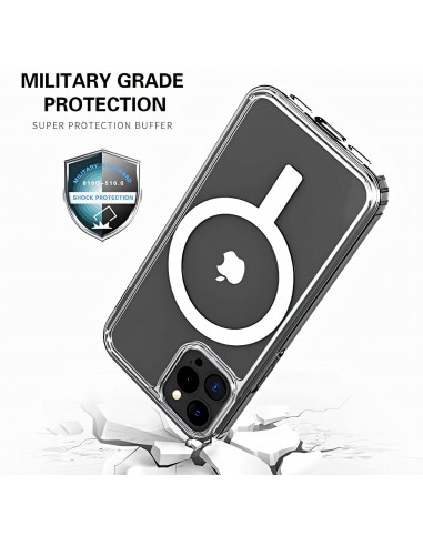 Coque silicone antichoc iPhone X et iPhone XS Charge sans fil Transparent