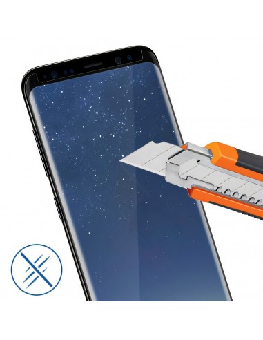 Film en verre trempé Galaxy S8 Noir GUARD