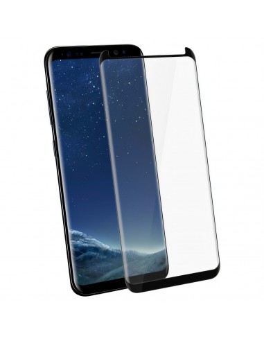 Film en verre trempé Galaxy S8 Noir GUARD