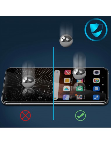 Film verre trempé Xiaomi Mi 10T 5G et Mi 10T Pro 5G Noir 10D