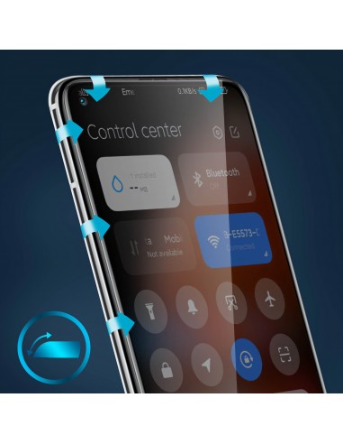 Film verre trempé Xiaomi Mi 10T 5G et Mi 10T Pro 5G Noir 10D