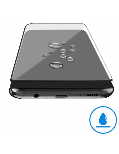 Film en verre trempé Galaxy S10e 5D RINCO Noir