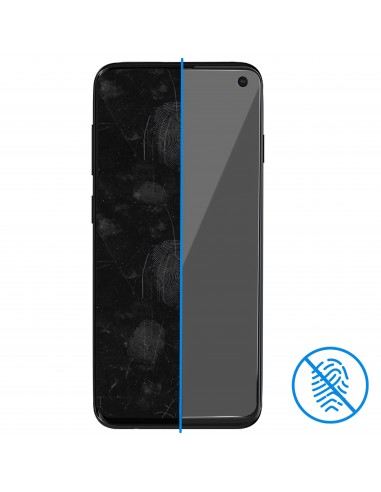 Film en verre trempé Galaxy S10e 5D RINCO Noir