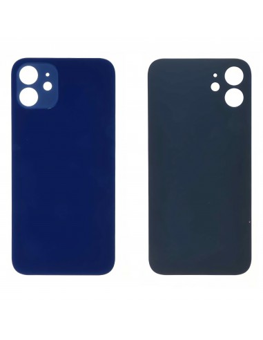 Vitre arrière iPhone 12 Mini Bleu