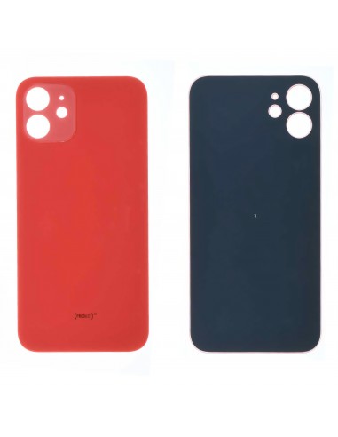 Vitre arrière iPhone 12 Mini Rouge