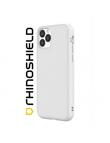 Coque Rhinoshield iPhone 12 et 12 Pro Solidsuite Classic Blanc