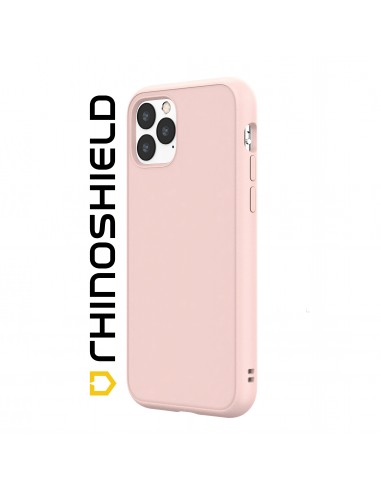 Coque Rhinoshield iPhone 12 et 12 Pro Solidsuite Classic Rose