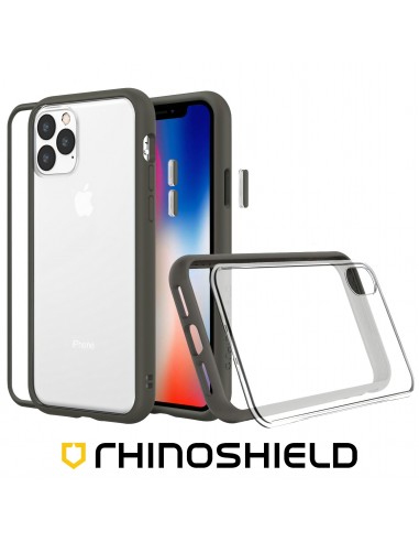 Coque Rhinoshield iPhone 12 et 12 Pro Modulaire MOD NX Graphite