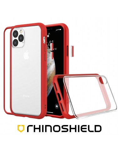 Coque Rhinoshield iPhone 12 et 12 Pro Modulaire MOD NX Rouge