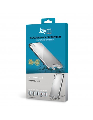 Coque transparente renforcée Galaxy S22 - Drop-test 3 mètres - Garantie à vie Jaym