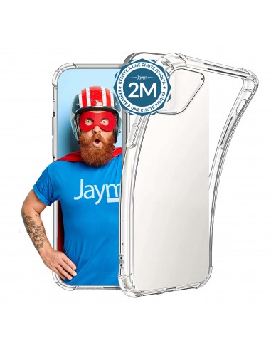 Coque silicone transparente renforcée pour Galaxy S22 - Drop-test 2 mètres  JAYM®