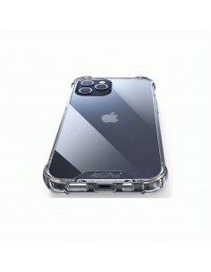 Coque silicone iPhone 12 et iPhone 12 Pro King Kong Armor Transparent 2