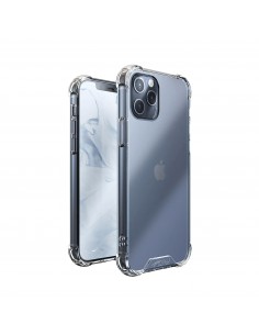 Coque silicone iPhone 12 et iPhone 12 Pro King Kong Armor Transparent
