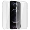 Coque silicone iPhone 12 et iPhone 12 Pro intégrale Transparente