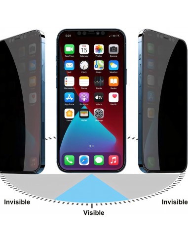 Film en verre trempé iPhone 12 Mini XSSIVE Noir - All4iPhone