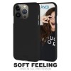 Coque silicone iPhone 13 Pro Soft feeling Noir JAYM®