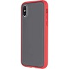Coque antichoc iPhone 13 Pro Rouge Bi-Matière avec dos fumé