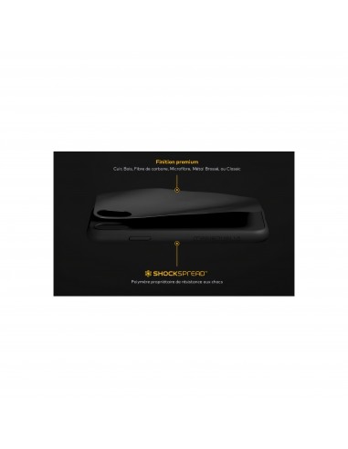 Coque Rhinoshield iPhone 13 Solidsuite Métal brossé Noir